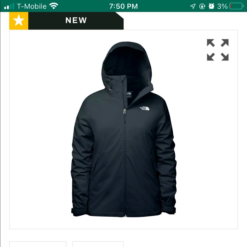 The NorthFace Woman’s Carto Triclimate Jacket